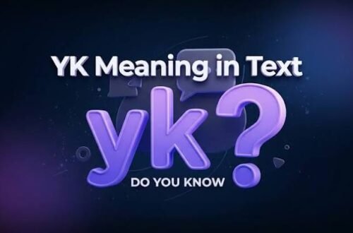 yk meaning in text