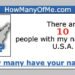 how many of me