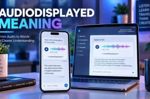 audiodisplayed meaning